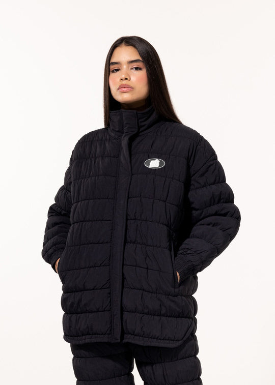 Black Cloud Ski Puffer Jacket
