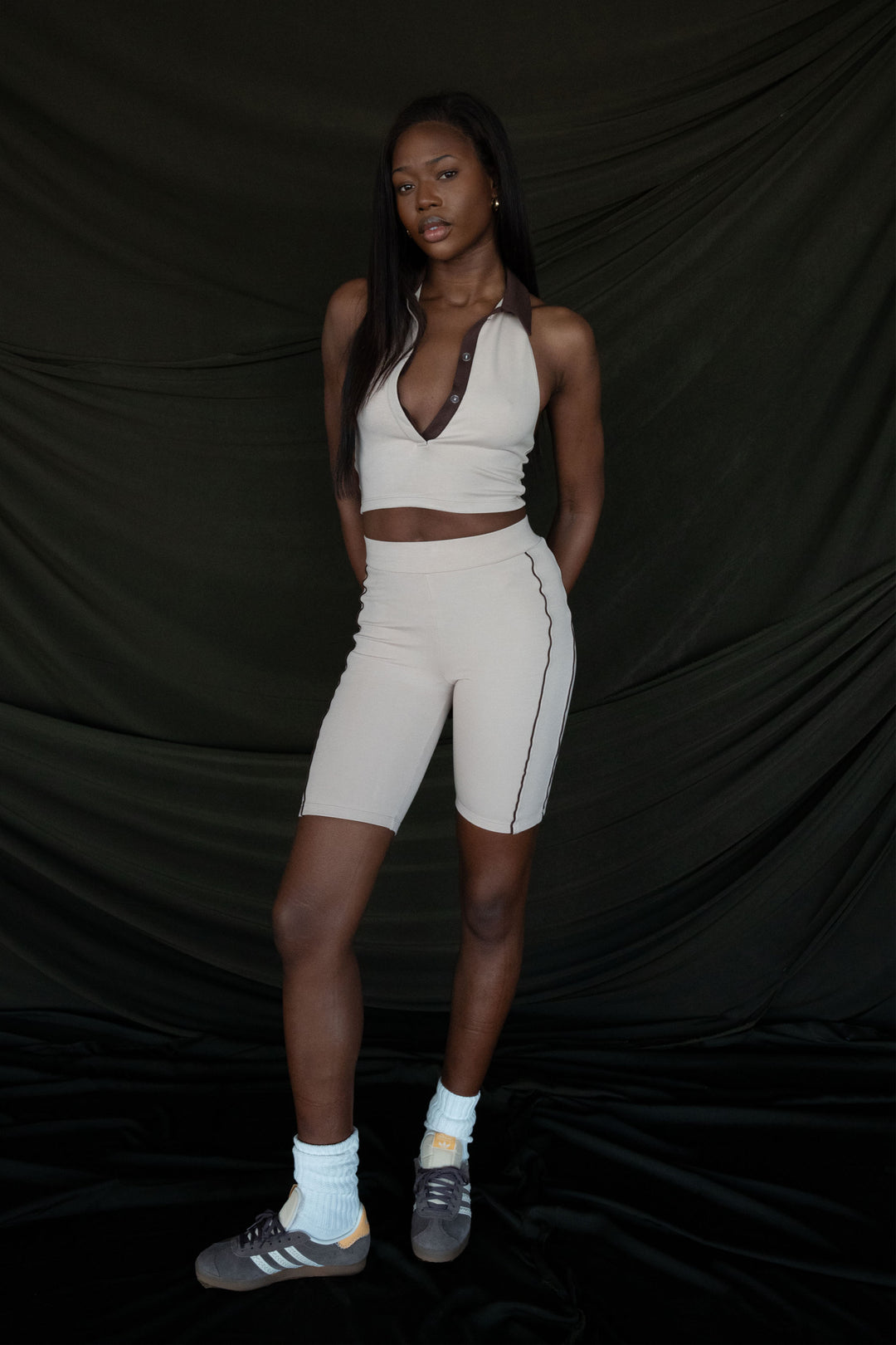Nude Biker Short