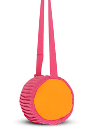 FUSHIA WATERPROOF SOFT ROUND BAG