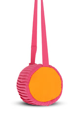 FUSHIA WATERPROOF SOFT ROUND BAG