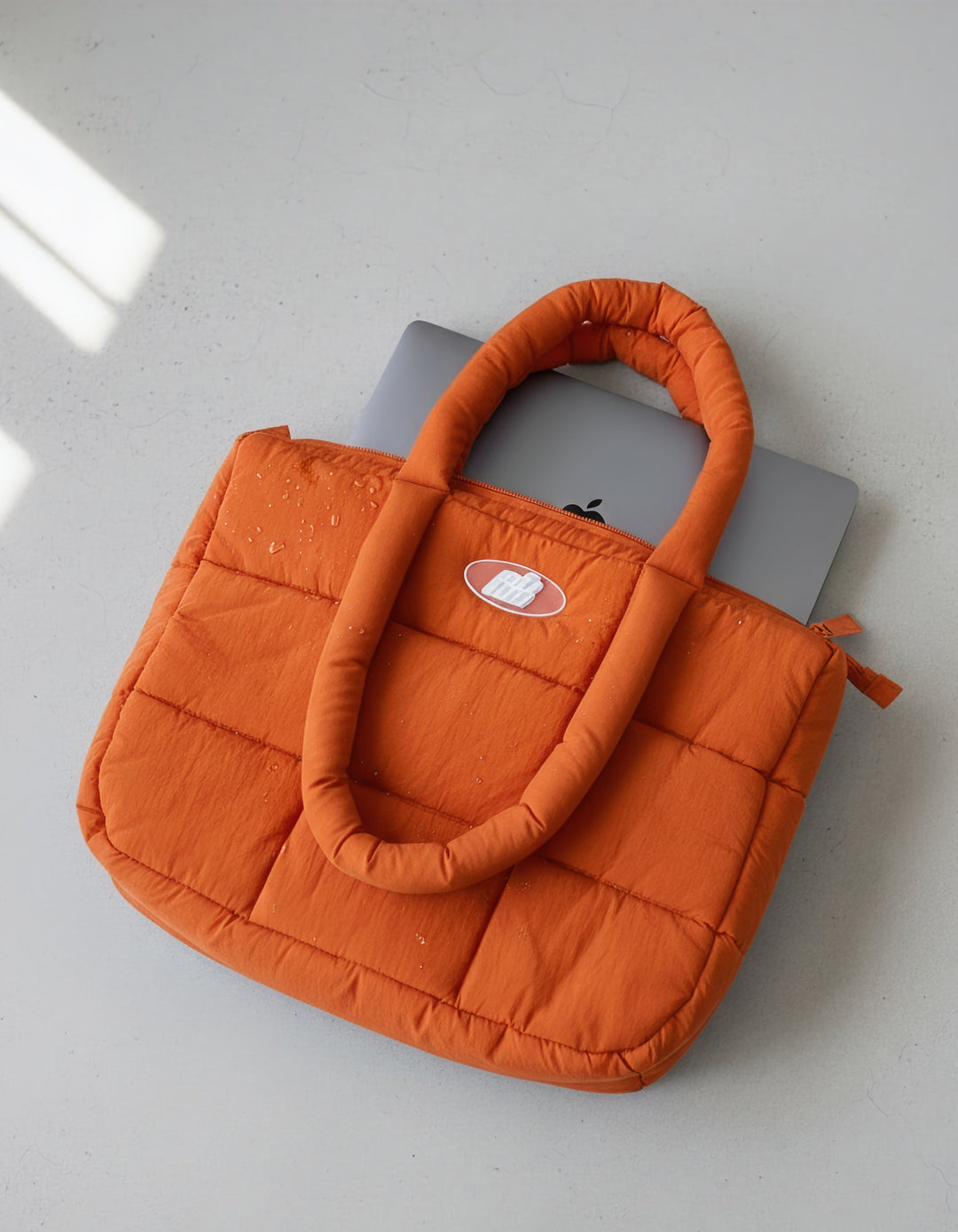 Turuncu Su Geçirmez Yumuşak Şişme Çanta 