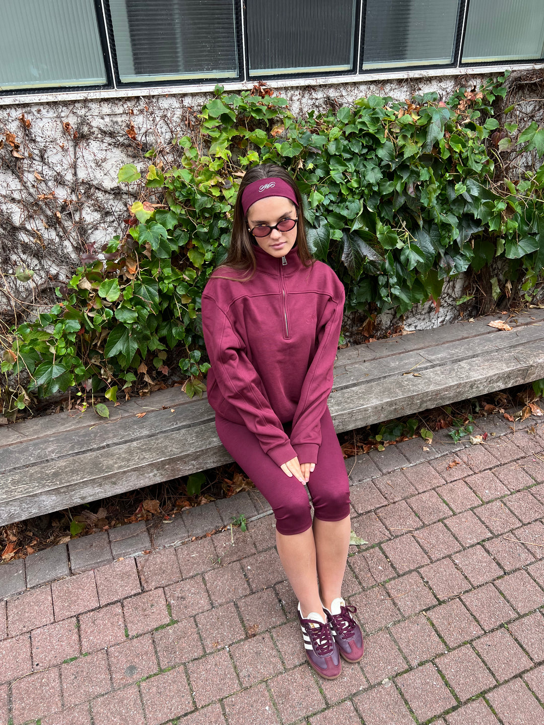 Burgundy Polo Sweater