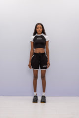 '' Ying-Yang '' Crop Baby Tee