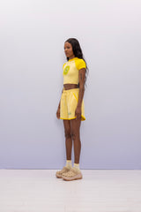 ''I Love''  Contrast Shorts