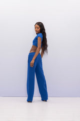 THE CONTOUR PANTS - BLUE