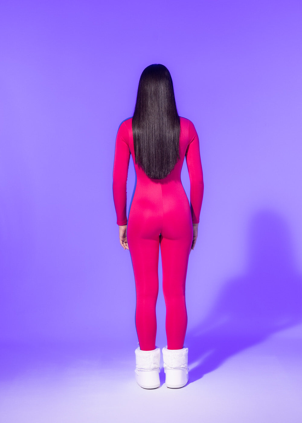 Pink Contrast Bodysuit