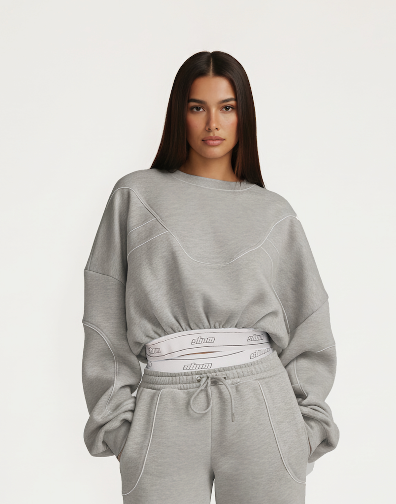 Grey Contour Sweatshirt