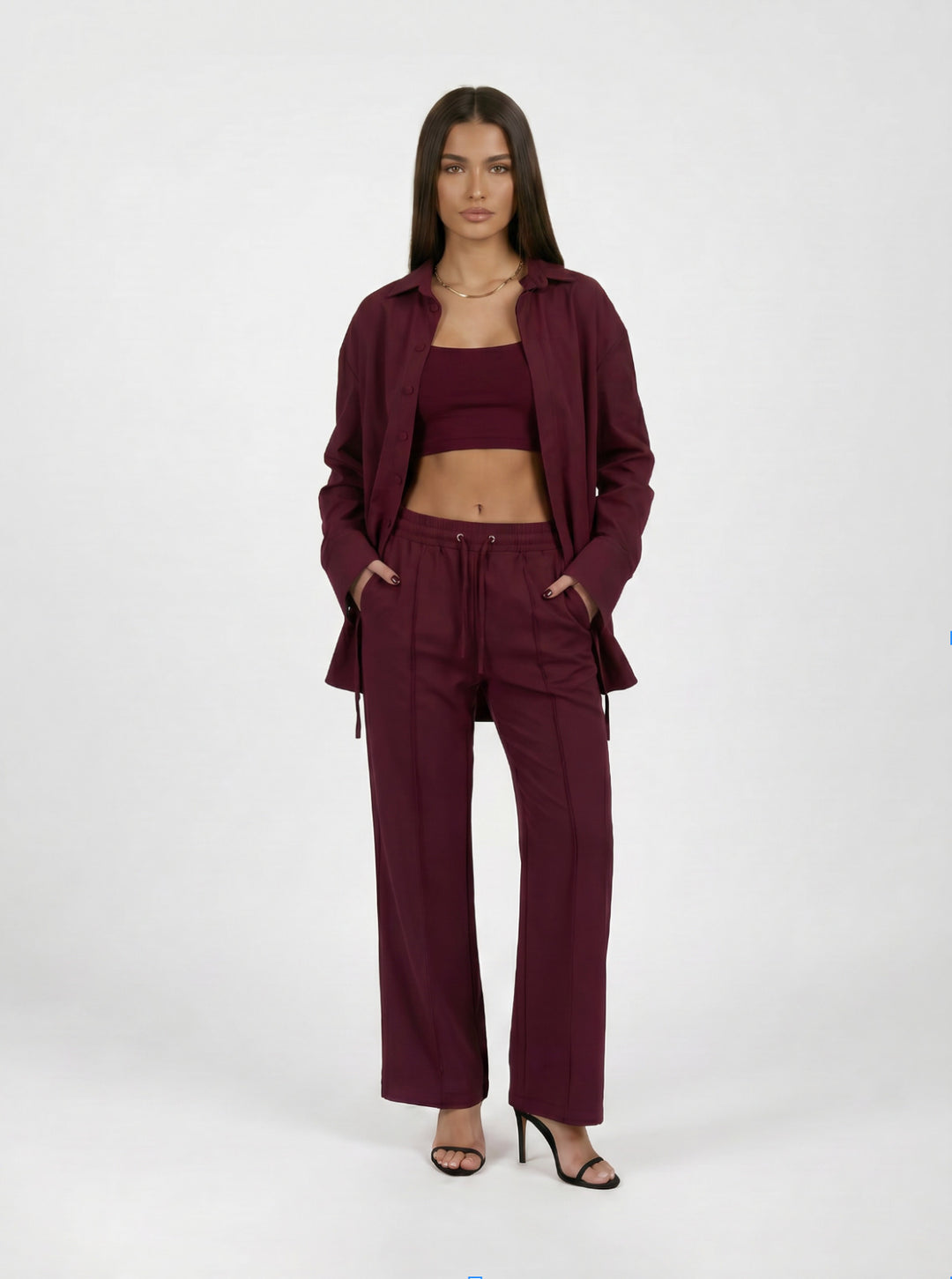 Burgundy Pants
