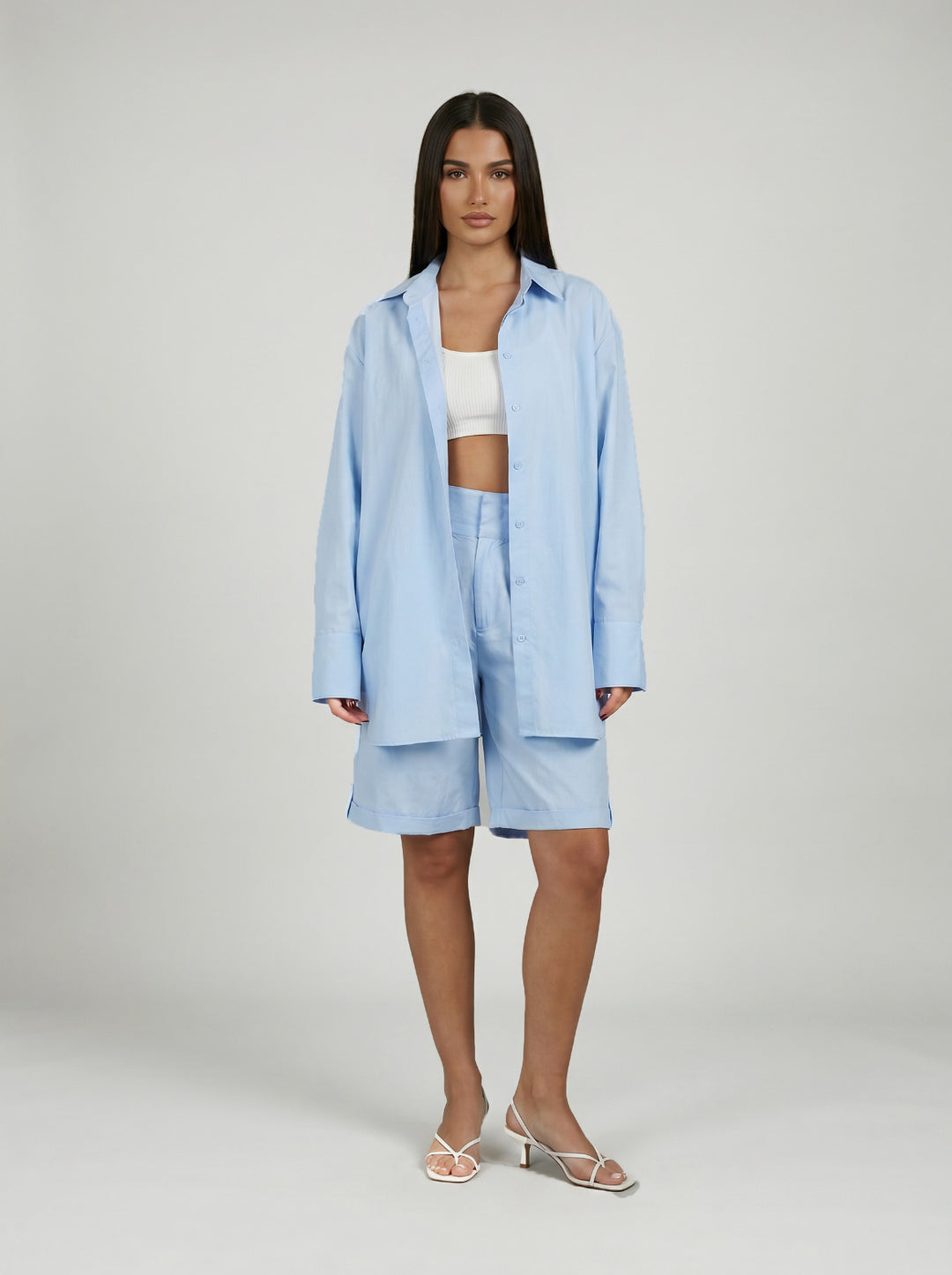 Baby Blue Oversized Shirt
