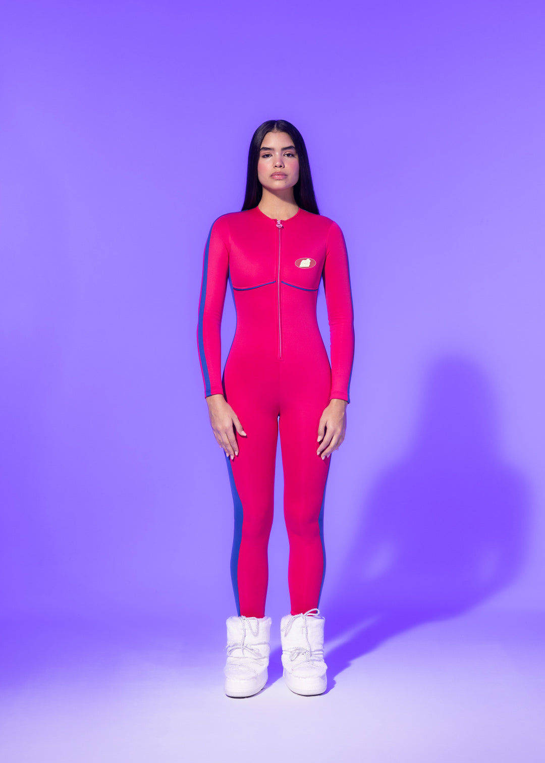 Pink Contrast Bodysuit