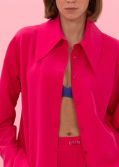 AFTER PARTY FUCHSIA SHIRT