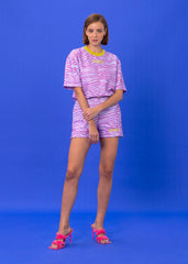 SEASTA PINK  COTTON BLEND SHORT