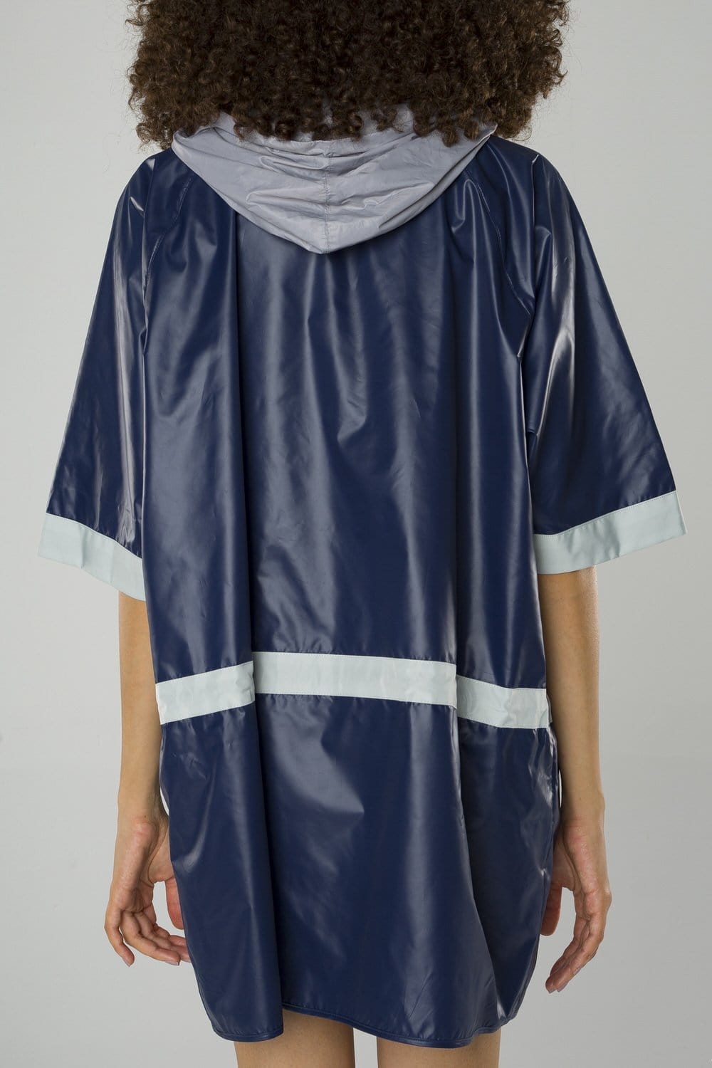 "Wear the ocean" raincoat